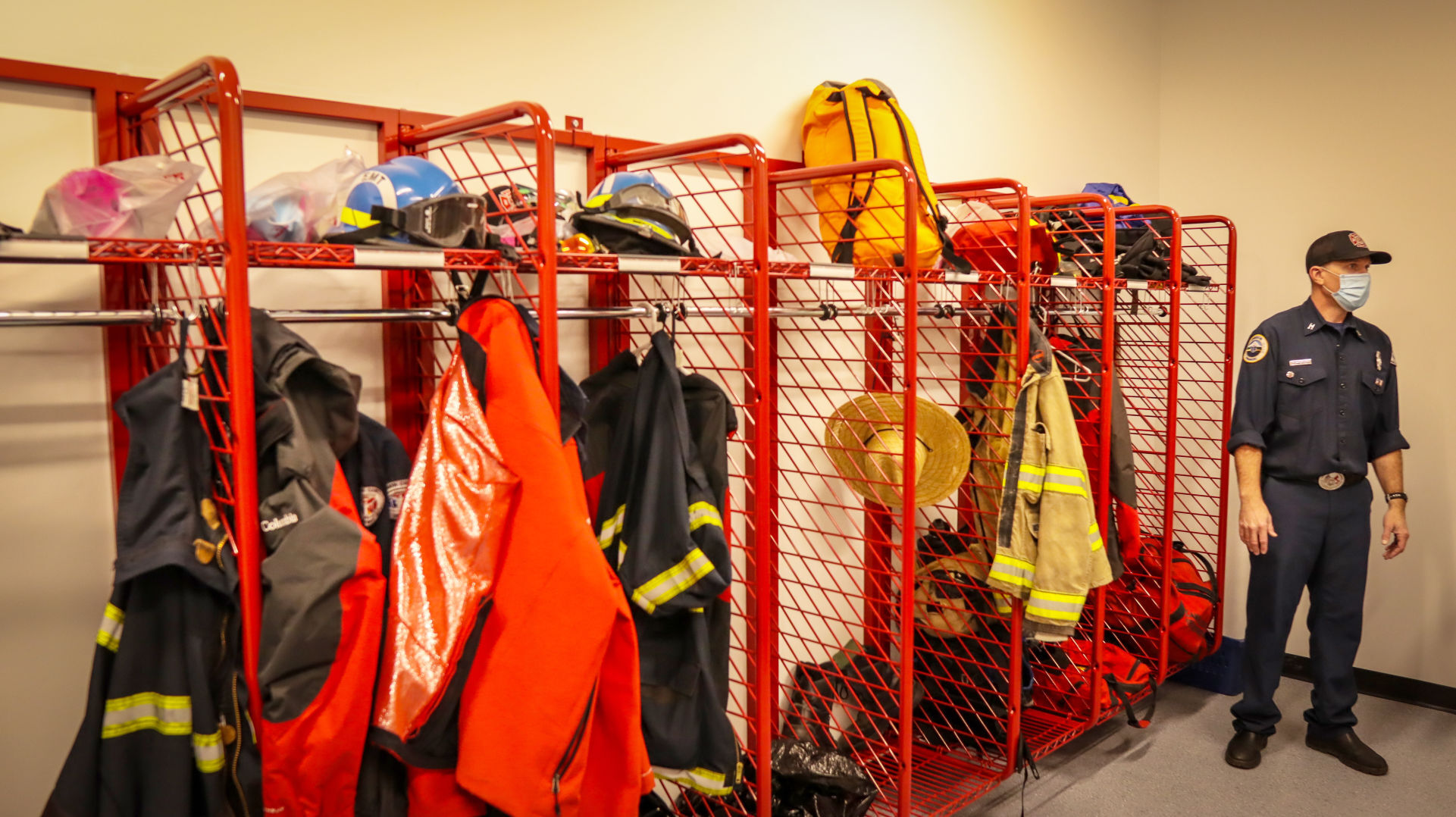 Station 1 turnout room